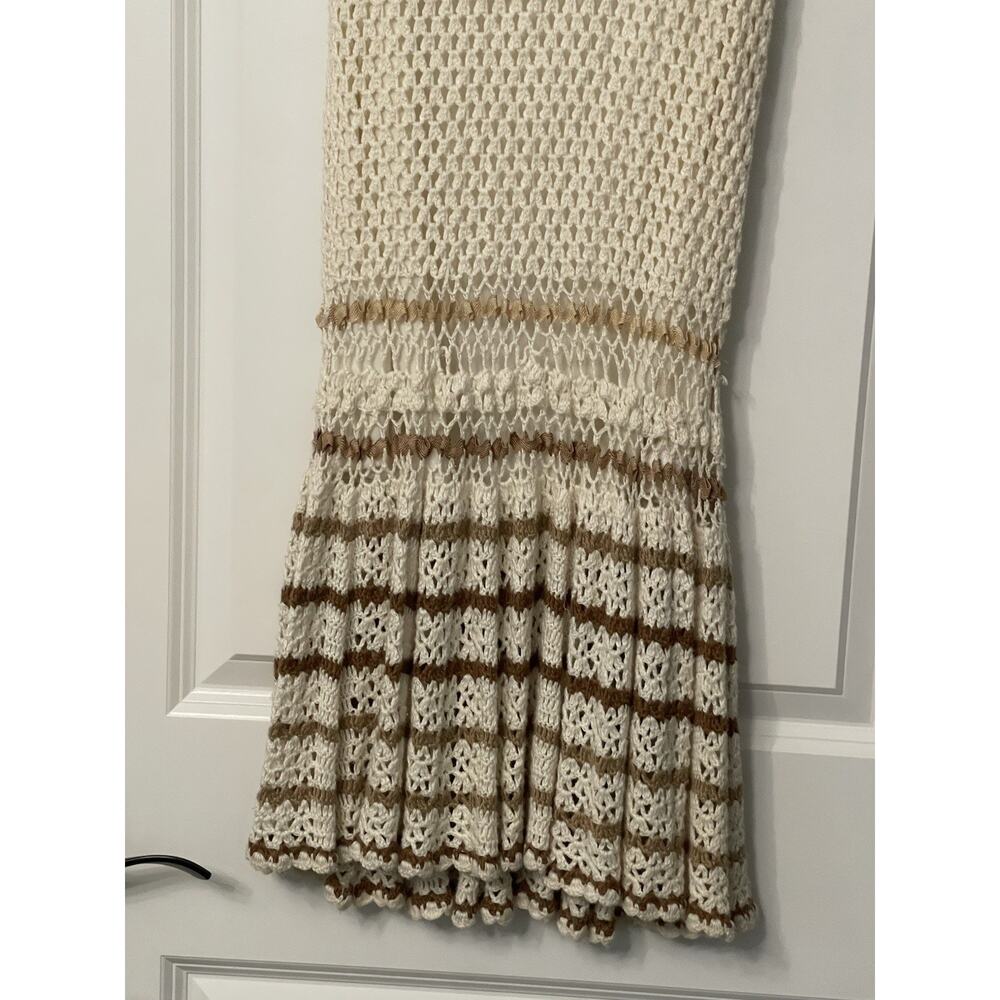 Vintage Bandolino Y2K Mermaid Boho Crochet Matching Skirt Set-Top XL, bottoms L - Picture 8 of 13